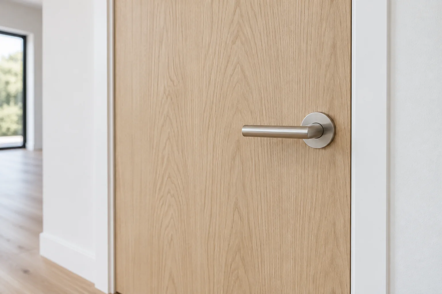 Door hardware fitted at a new building — illustration for Adelaide locksmith services