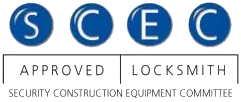 SCEC Approved Locksmith logo
